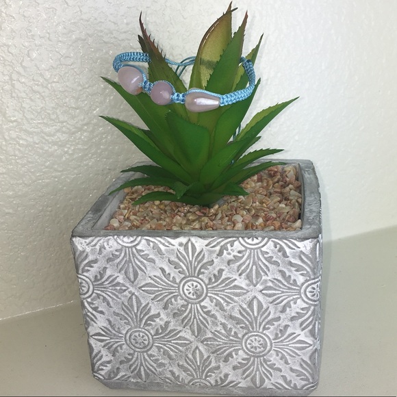 Handmade Chinese Knotting Bracelet W/ Glass Beads - Picture 2 of 8